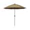 California Umbrella 7.5' Bronze Aluminum Market Patio Umbrella, Sunbrella Linen Sesame 194061336465 - alternate 1
